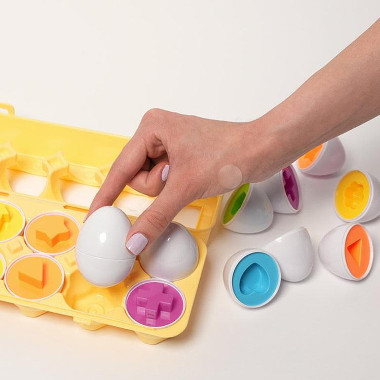 Montessori Geometrikus Tojás játék